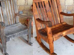 Can You Sandblast Wooden Chairs?