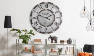 How to Decorate Around a Large Wall Clock?