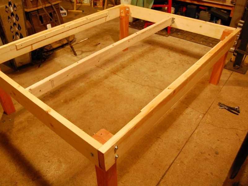 How to Make a Twin Bed Frame Out of 2x4?