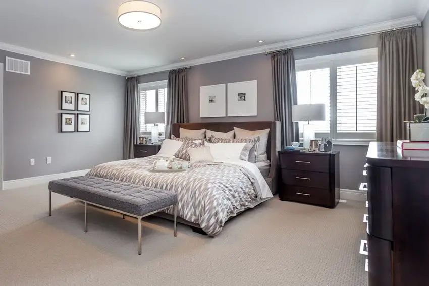 What Color Furniture Goes With Gray Walls Bedroom?