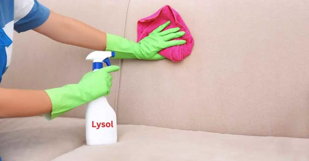 Can You Spray Lysol on Leather Couch