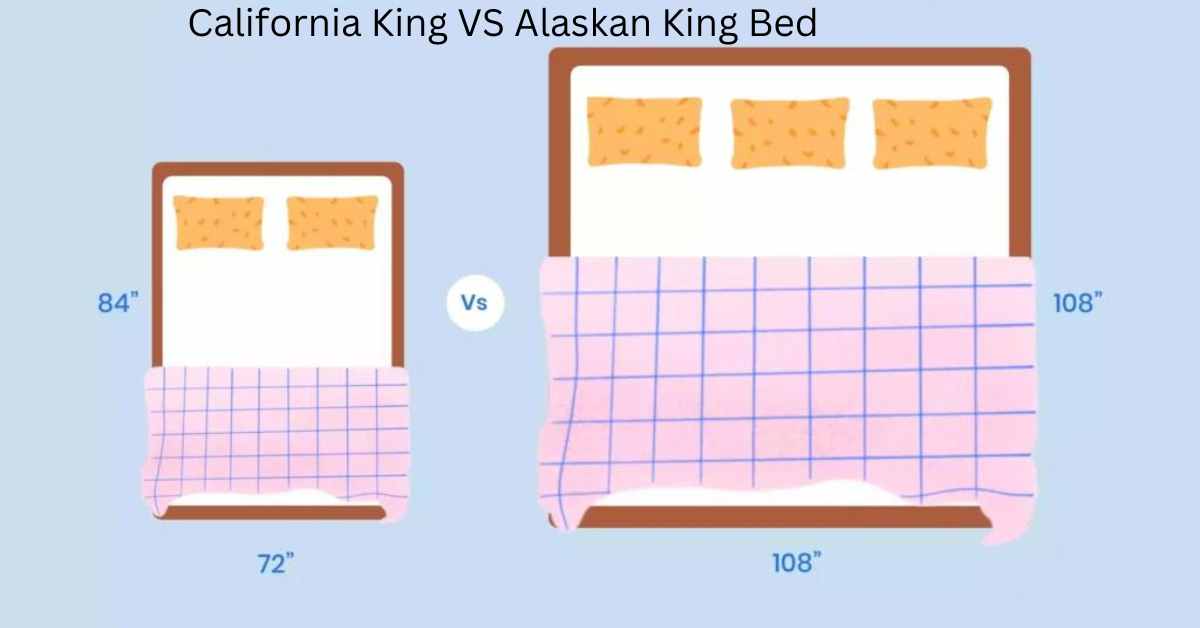 Is an Alaskan King Bed Bigger Than a California King?