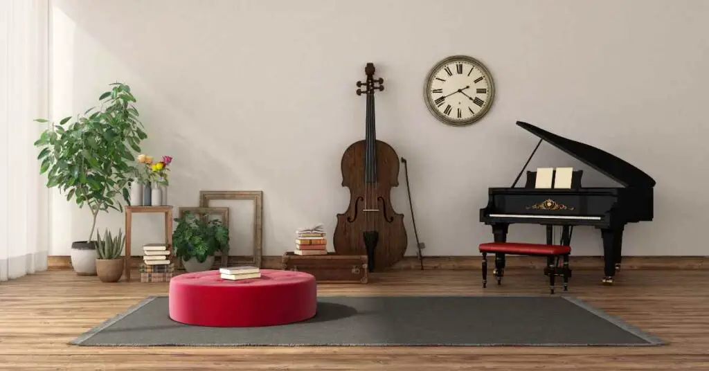 Where to Put Grand Piano in Living Room?